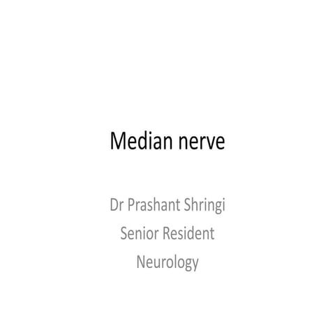 Median nerve