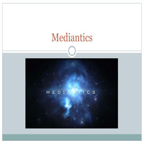 Mediantics evaluation