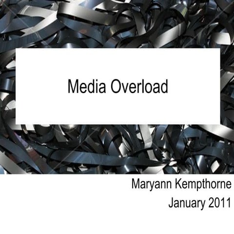 Media overload