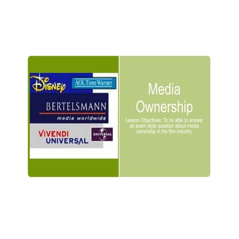 Media ownership essay