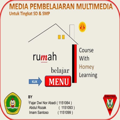 Media pemberlajaran multimedia bangun ruang