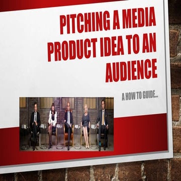 Media pitch presentation 