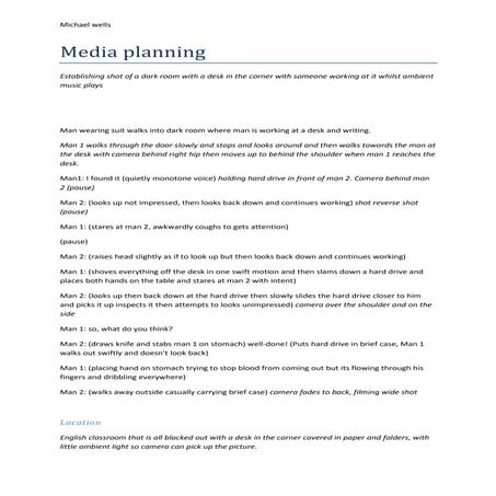Media planning 