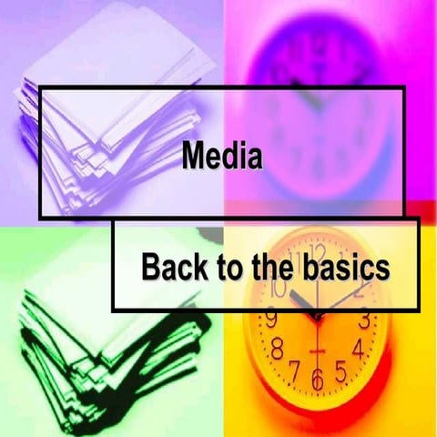 Media  planning basics