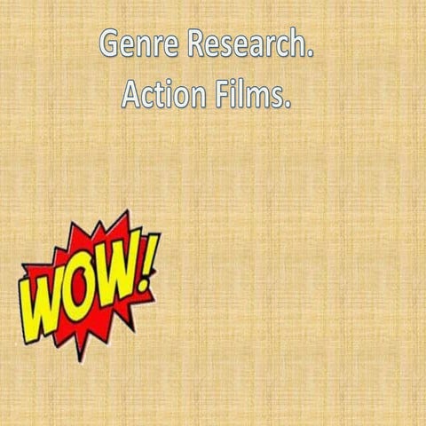 History Of Action Films