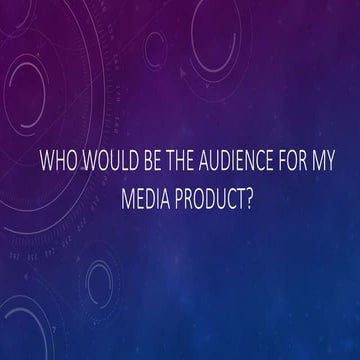 My audience for my music magazine