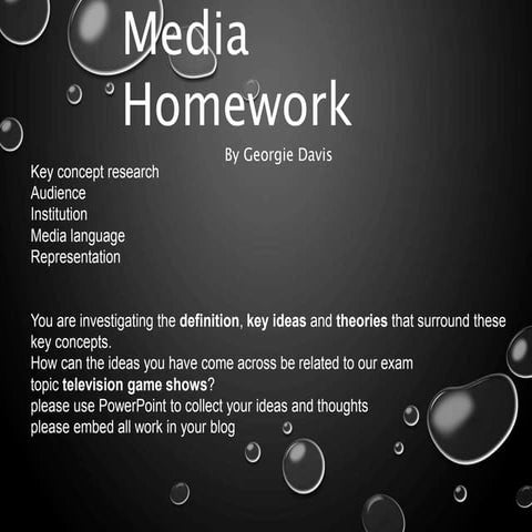 Media powerpoint key concepts