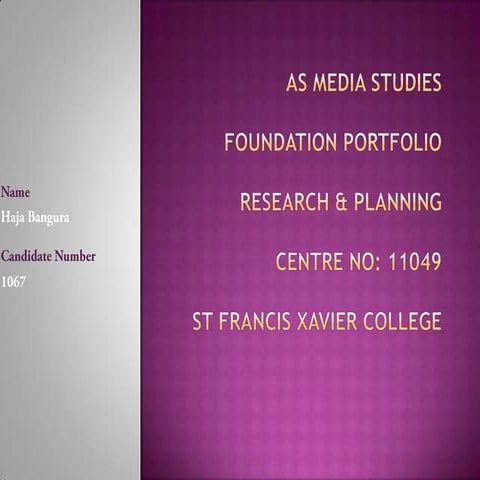 AS Media Presentation