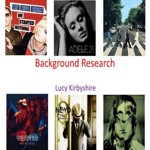 Music artist background research