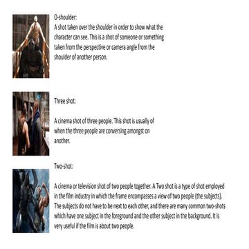 Different types of camera shots | PPTX