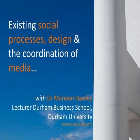 Digital media processes. Social and more 2.0