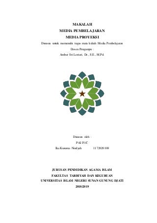 Media proyeksi (poster,kartun, dan komik)