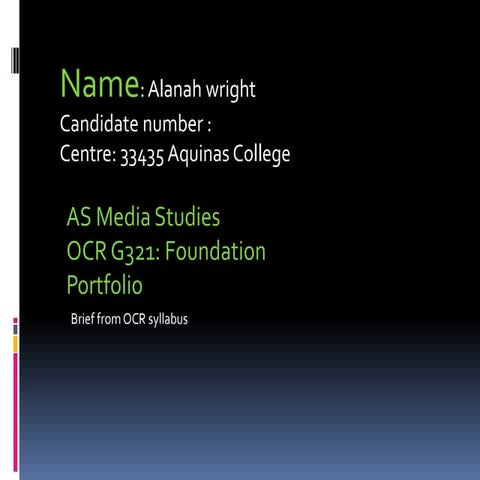 Media publisher evaluation - Alanah Wright 