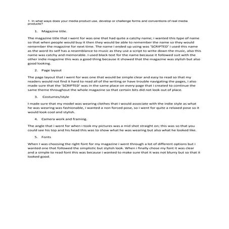 Font styles | DOCX