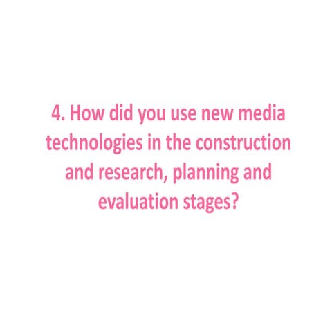 Media question 4