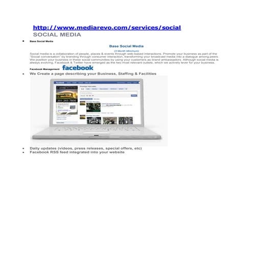 Media  Revo  Social  Media  Packages