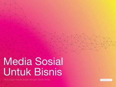 Media sosial untuk bisnis