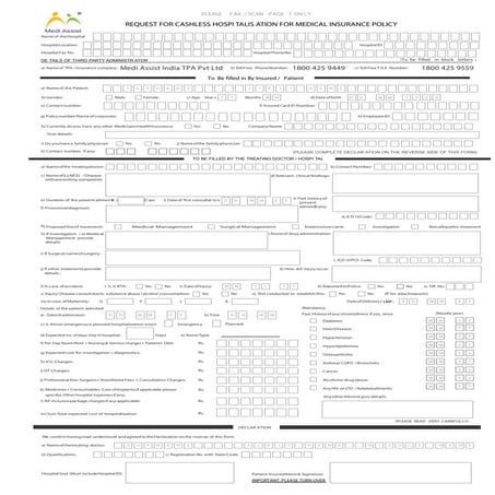 mediassist-preauth-form-pdf