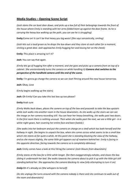 Script untitled | PDF