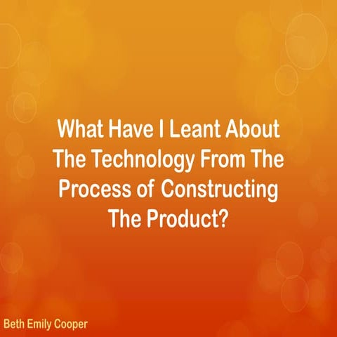 Media studies question 6 (powerpoint)