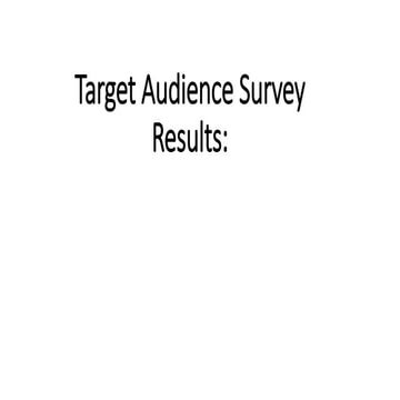 AS Media Studies survey results