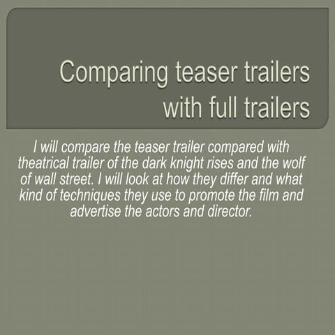 Media task 1 powerpoint