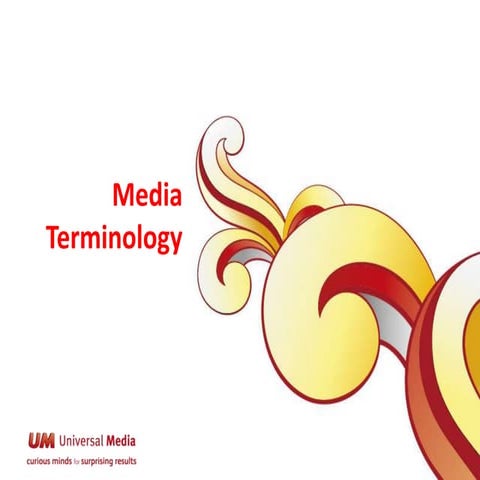 Media terminology | PPT