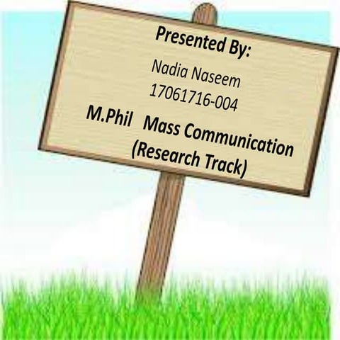 Future of Media theory and research