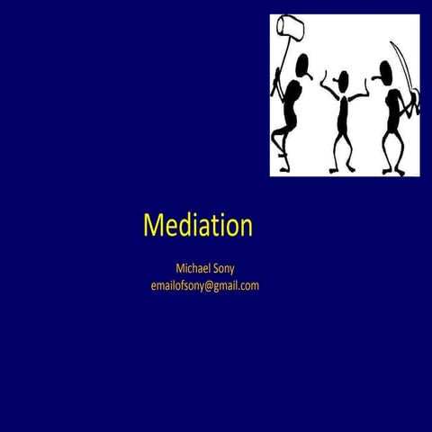 Mediation sony