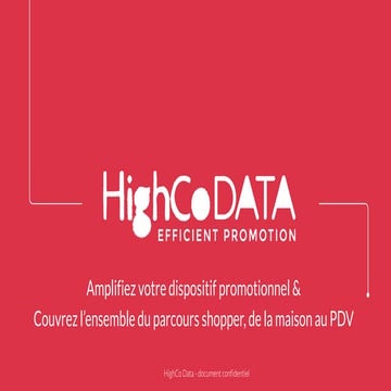 Mediatisation des offres promotionnelles