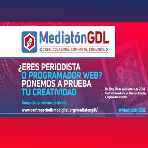 MediatónGDL: un maratón para desarrollar aplicaciones para periodistas