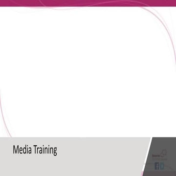 Media Training