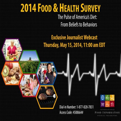 Media webcast   2014 food and health survey