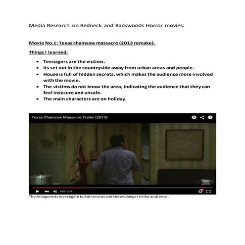 Assign 6: Individual Research (Steven - redneck and backwoods)