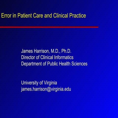 Medical Errors 2005