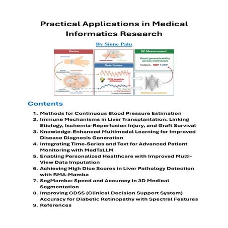 Applied Medical-Informatics: Transforming Healthcare Research with AI and Sig...