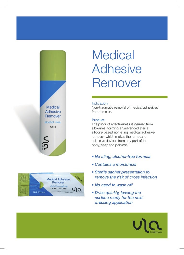 Medical Adhesive Remover