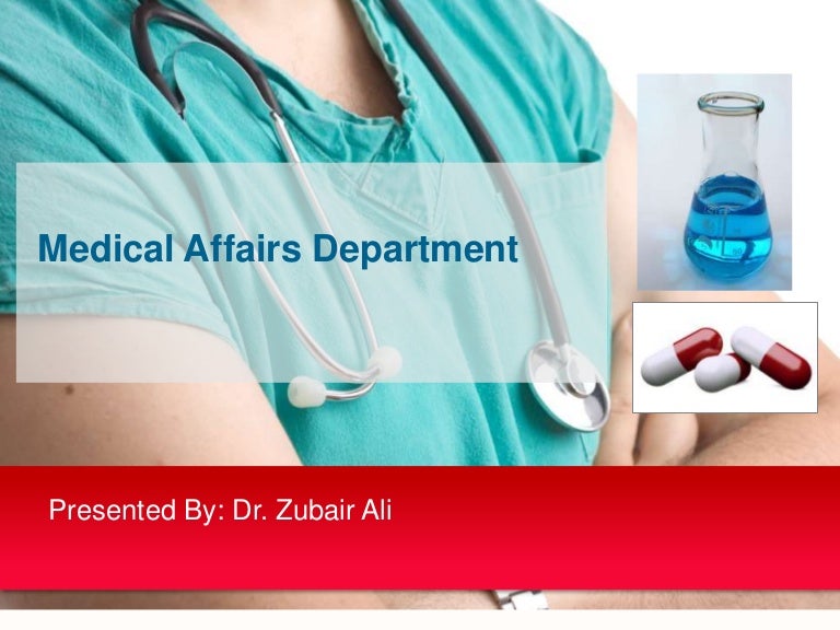 Medical affairs department for small organization