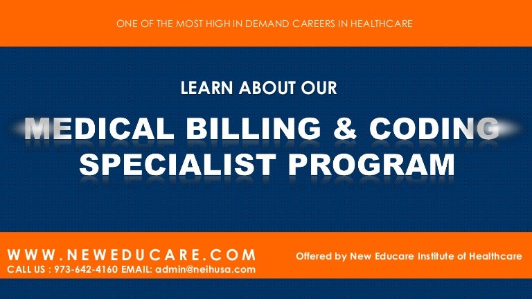 Medical billing and coding program ppt editable