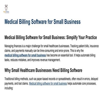 Medical Billing Software for Small Business.pptx