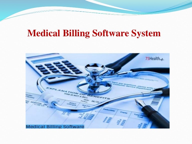 Medical billing software system