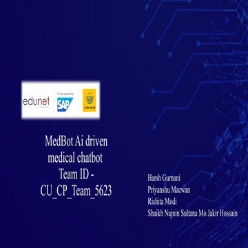 create your won medical chatbot using ai .pptx