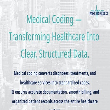 Medical Coding & Billing Services in USA | Boost Accuracy & Revenue with Medi...