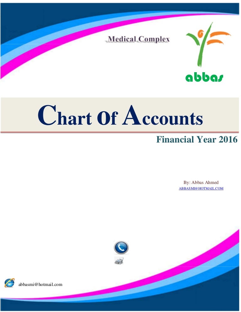 Chart Of Accounts Hospital 