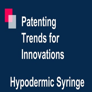 Medical device Patenting Trends for...