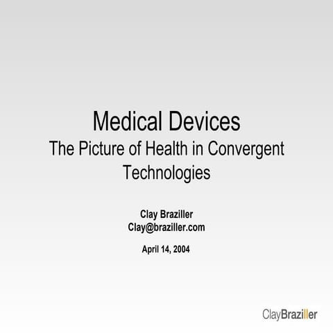 Medical devices 2004