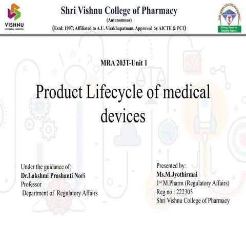 Medical Devices Product Lifecycle