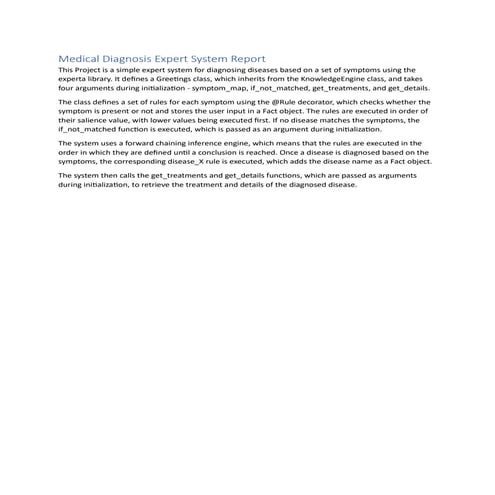 Medical Diagnosis Expert System Report.docx
