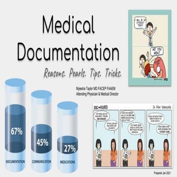 Medical documentation