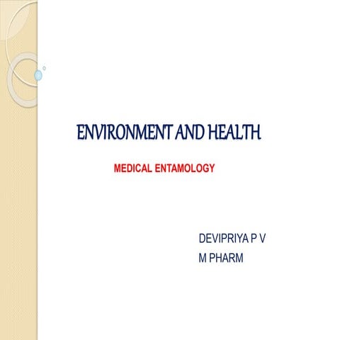 Medical entamology